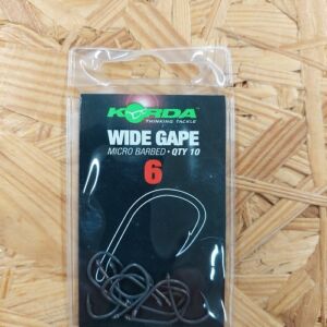 Крючок KORDA WIDE GAPE №6