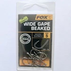 Крючки FOX Wide Gape Beaked №5 קרסים