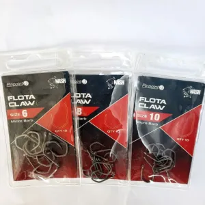 Крючки NASH FLOTA CLAW №10 קרסים