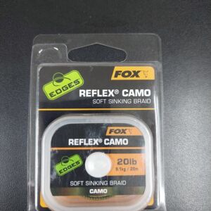 Поводковый материал  FOX REFLEX CAMO . 20lb. 20mt