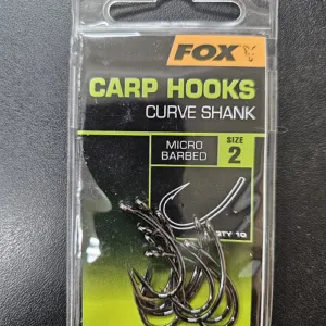 Крючки FOX Curve Shank №2 קרסים