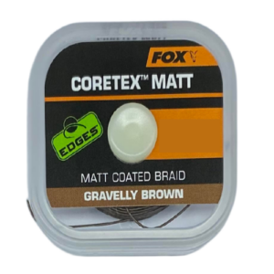 Поводковый материал  FOX CORETEX MATT коричневый . 20lb. 20mt