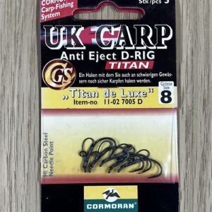 Крючки Cormoran CGS Pro Carp D-Rig TITAN Haken №8 קרסים