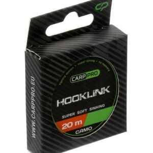 Поводковый материал CARP PRO SINKING HOOKLINK CAMO 20м 10lb