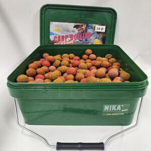 Микс фруктовых, растворимых  бойлов 24 мм 4 кг + ведро
