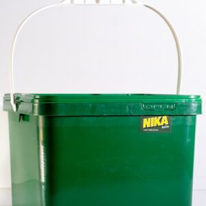 Ведро для прикормки 10 L , דלי פיתיון ירוק