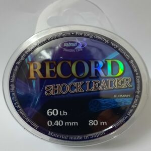 Шок лидер Katran record shock leader  60lb 80m. שוק לידר